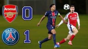 arsenal vs psg